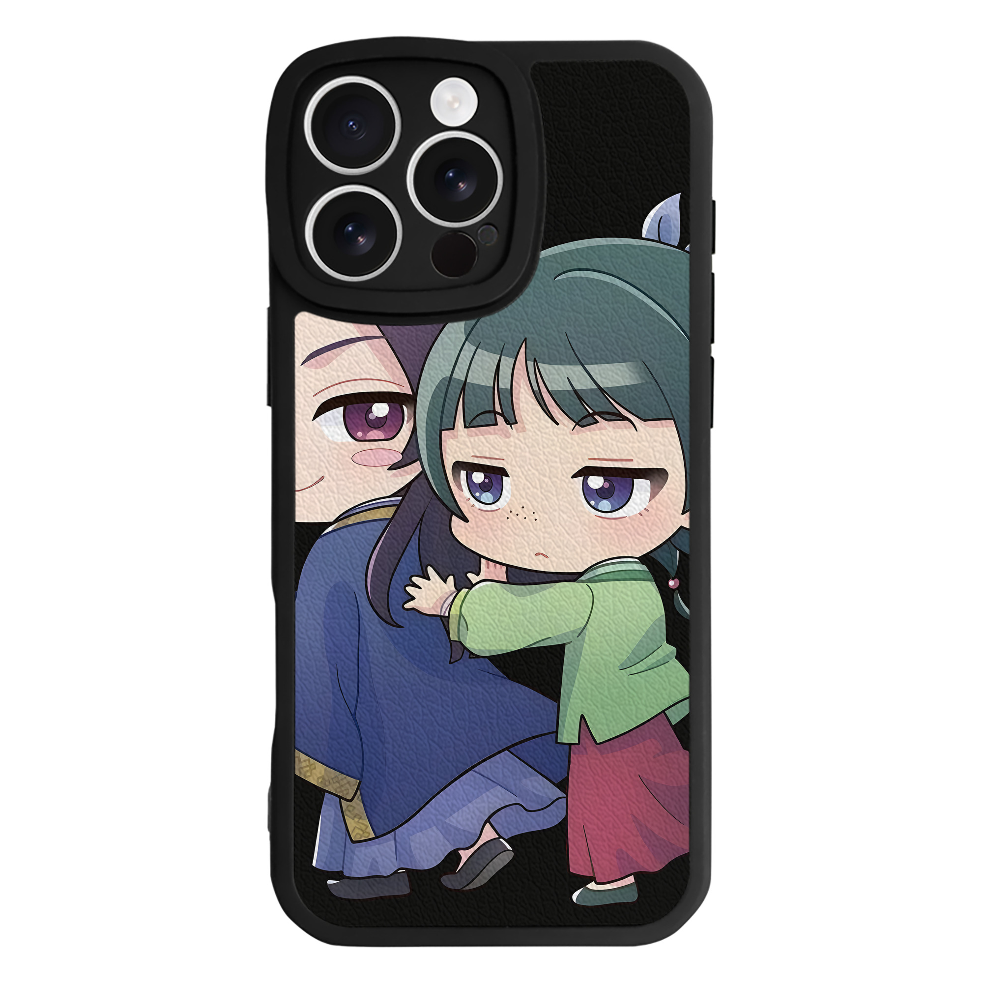 （画像用） 薬屋のひとりごと The Apothecary Diaries 【iPhone 16シリーズ対応】シリコンスマホケース（レザー調） 材質：シリコン